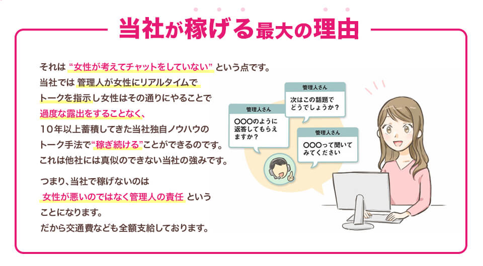 当社が稼げる最大の理由